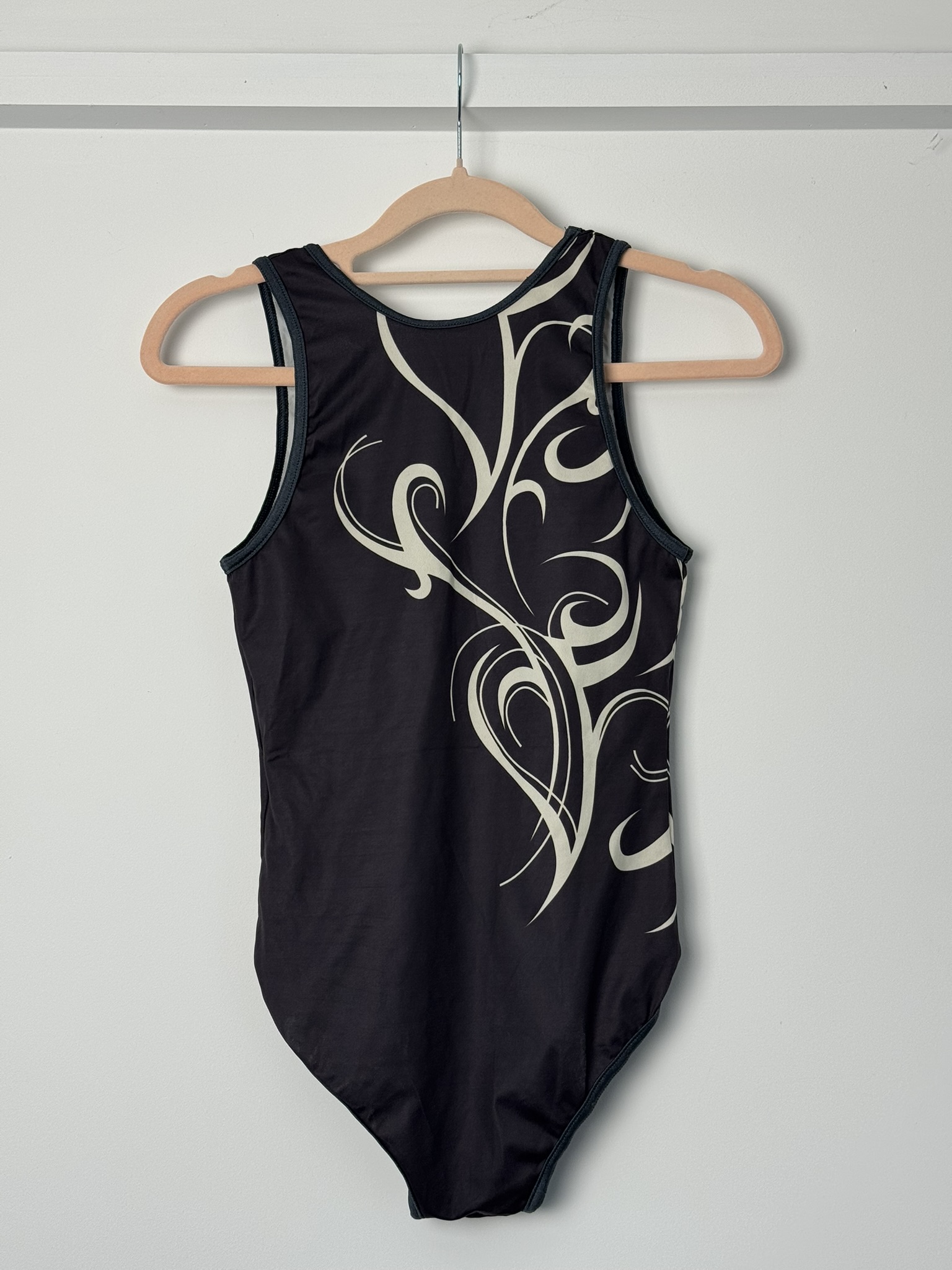 leotard Moreau GAM gris, vue de dos, 14A