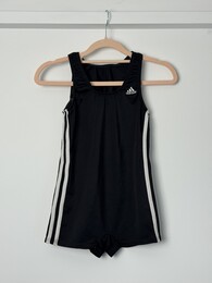 leotard Adidas GAM noir, vue de face, 14A