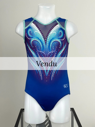 Justaucorps d’occasion GAF KV leotards bleu vendu