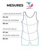 Mesures à plat leotard Moreau GAM blanc &amp;amp; vert