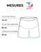 mesures short Moreau GAM gris