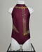 Justaucorps d'occasion GR prune, vue de face, taille 6-8 ans